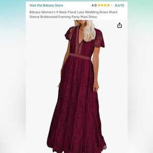 Amazon lace dress
